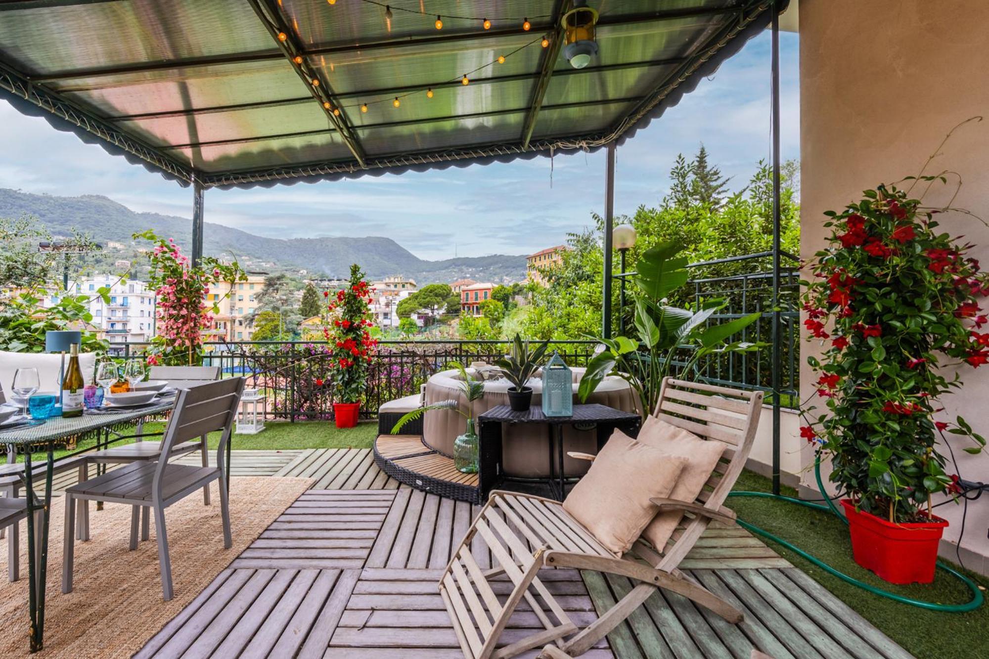 Terrazza Portofino Splendido Appartamento Con Piscina Idromassaggio - Parcheggio Gratis Санта-Маргерита-Лігуре Екстер'єр фото