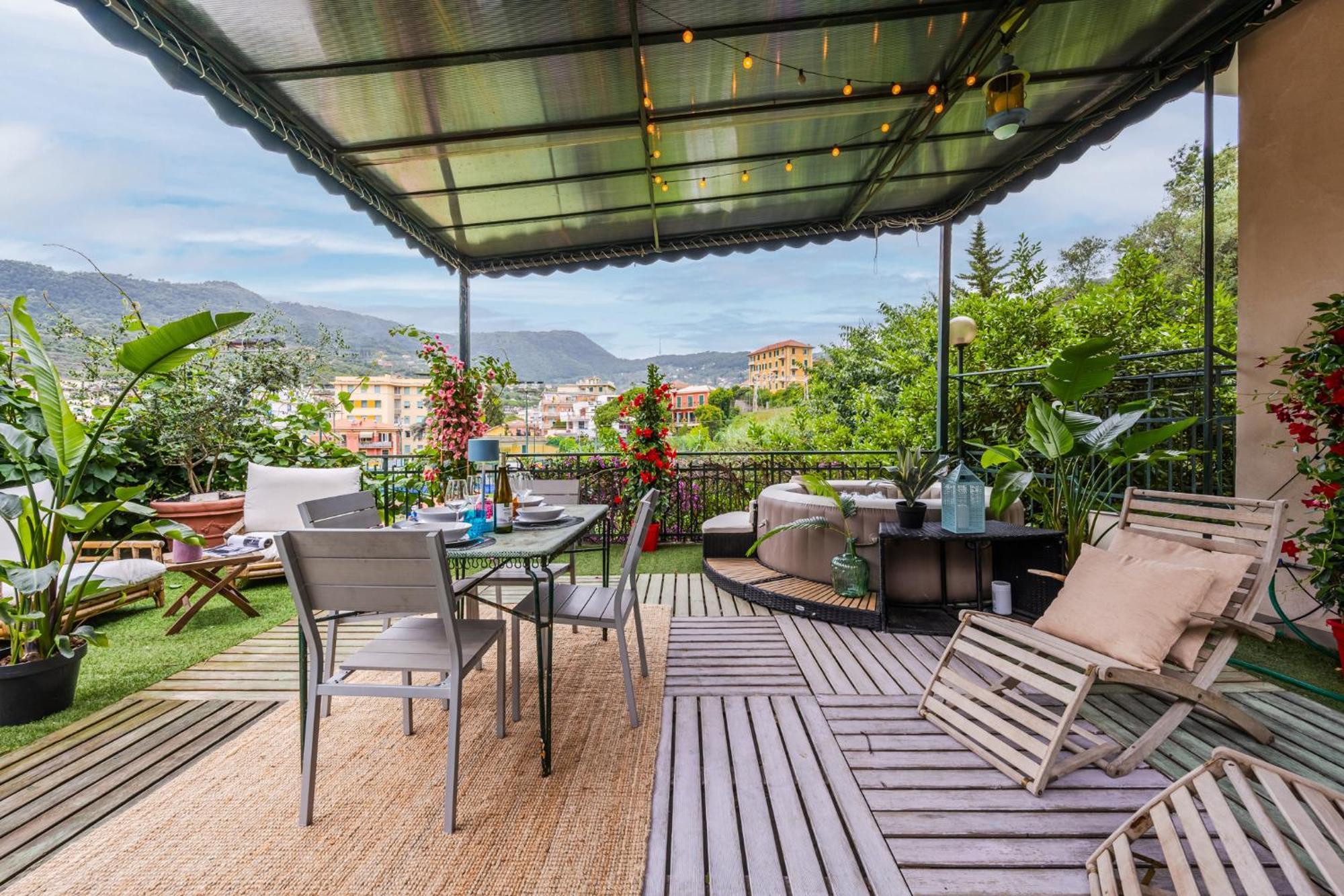 Terrazza Portofino Splendido Appartamento Con Piscina Idromassaggio - Parcheggio Gratis Санта-Маргерита-Лігуре Екстер'єр фото